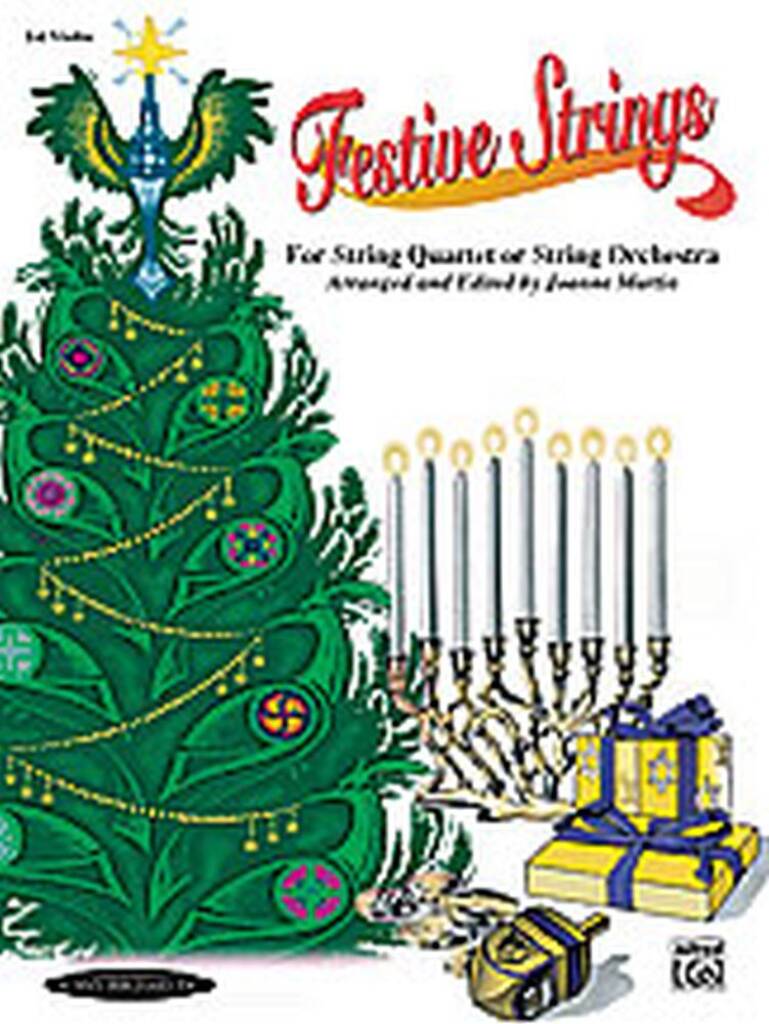 Festive Strings for String Quartet or Str Orch